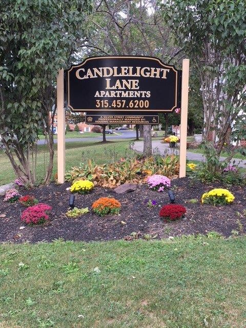 Community Entrance - Candlelight Lane