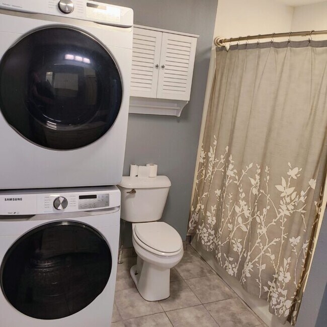 Laundry in Bathroom - 615 S Main St