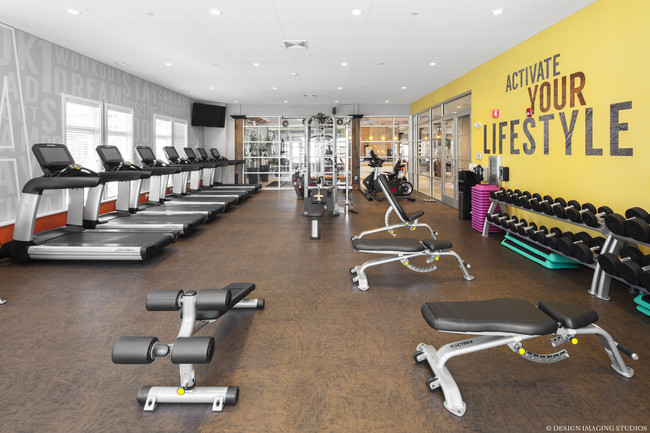 Gimnasio - Elevation Apartments at Crown Colony