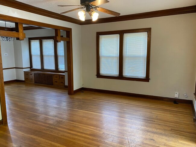 Hardwood floors and unique woodwork - 4441 Wyoming St