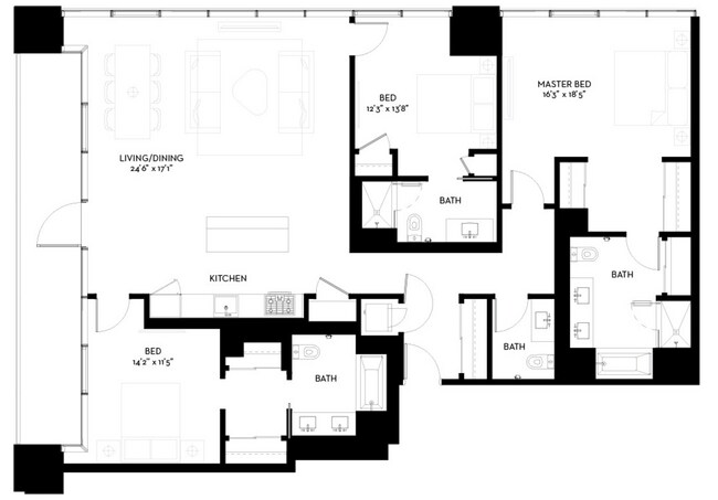 Building Photo - 1250 S Indiana Ave