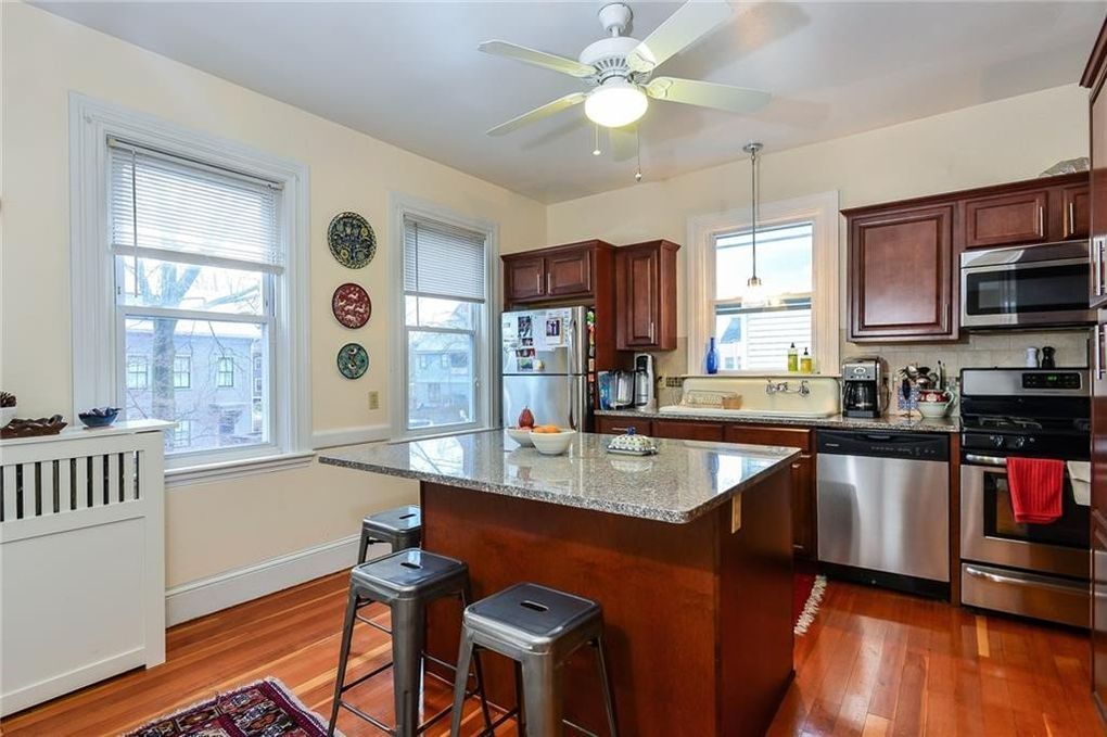 Kitchen with SS Appliances - 25 Hudson St