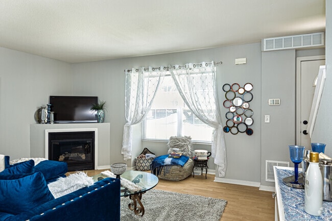 2BR, 2.5BA - 1,530SF - Livingroom - HarborTown Villas