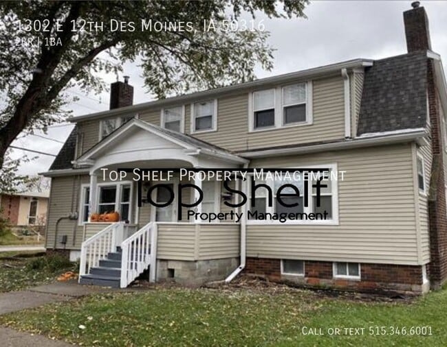 1302 E 12th St, Des Moines, IA 50316 Townhome Rentals in Des Moines IA