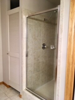 across from this large shower are double sinks & mirrors galore - 2503 Willow Spring Dr
