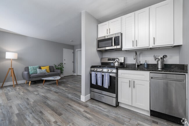 Studio - 250SF - Kitchen and Living Room - Lynn Apartments