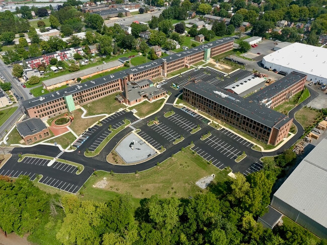 Property Aerial 1 - The Lofts at Stehli Silk Mill