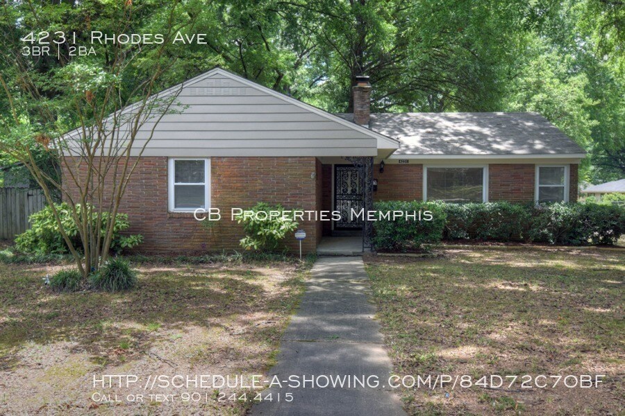 4231 Rhodes Ave, Memphis, TN 38111 House Rental in Memphis, TN