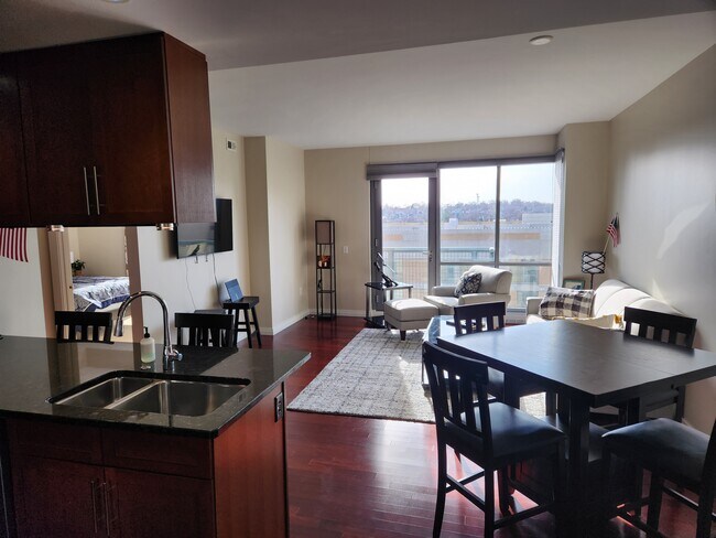Living room - 3200 Farnam Ct