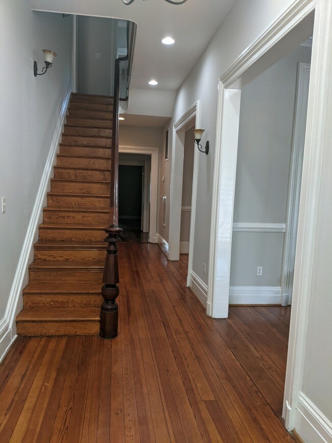 Foyer and Front Stairs - 10 E Clay St