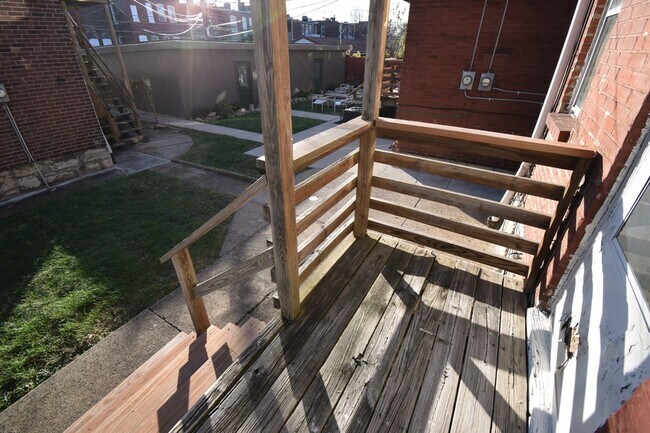 back porch - 3111 Arkansas Ave