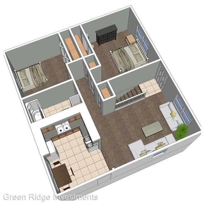 Building Photo - 2 br, 1 bath Apartment - 1001 Carrier Creek