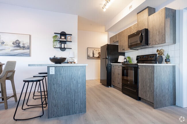 2BR, 2BA - 855SF - Kitchen - BLU at Belvedere