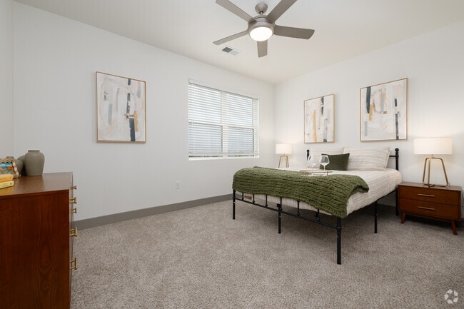 2BR, 2BA - 1,075SF - Secondary Bedroom - Pueblo Springs