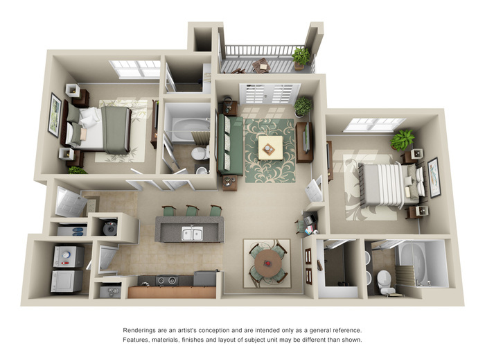 Primary Photo - Juniper 2 Bedroom 2 Bath