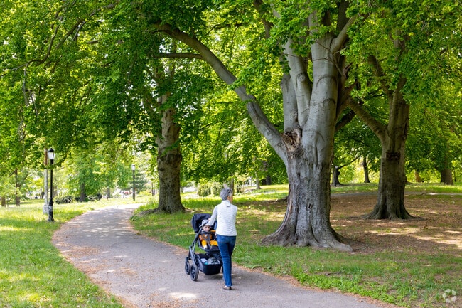 Owl's Head Park in Bay Ridge is a spacious property with peaceful pathways.