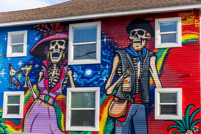Almost everywhere you look in Barrio Logan, vibrant artwork is found.