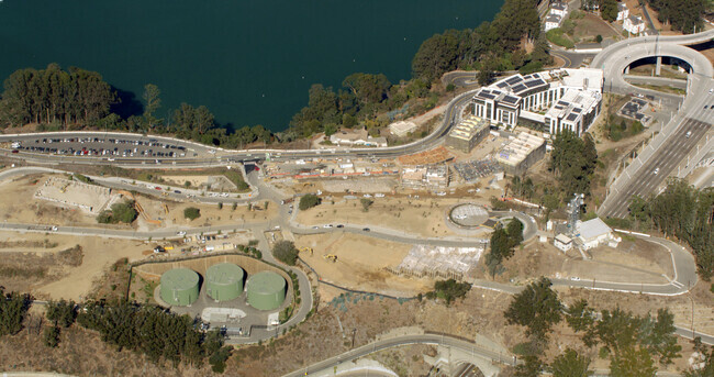 Aerial Photo - The Courtyard Townhomes at Yerba Buena Island