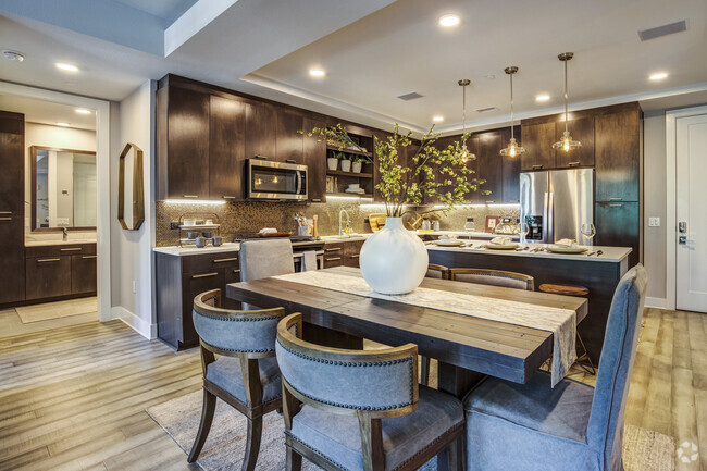 Model Dining and Kitchen - Gables Residences