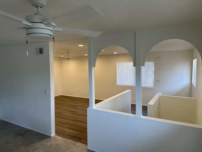Living room from dinning area - 616 S Fashion Park St