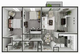 Interior Photo - Emerald Square Villas
