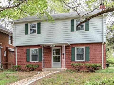 Front - 4701 Rookwood Ave (Indianapolis, IN)