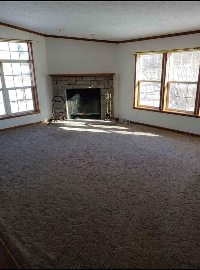 Living room with Fireplace. - 9379 Grove Springs Rd