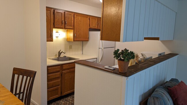 Kitchen from Living Room - 2800 Kalmia Ave Apartment