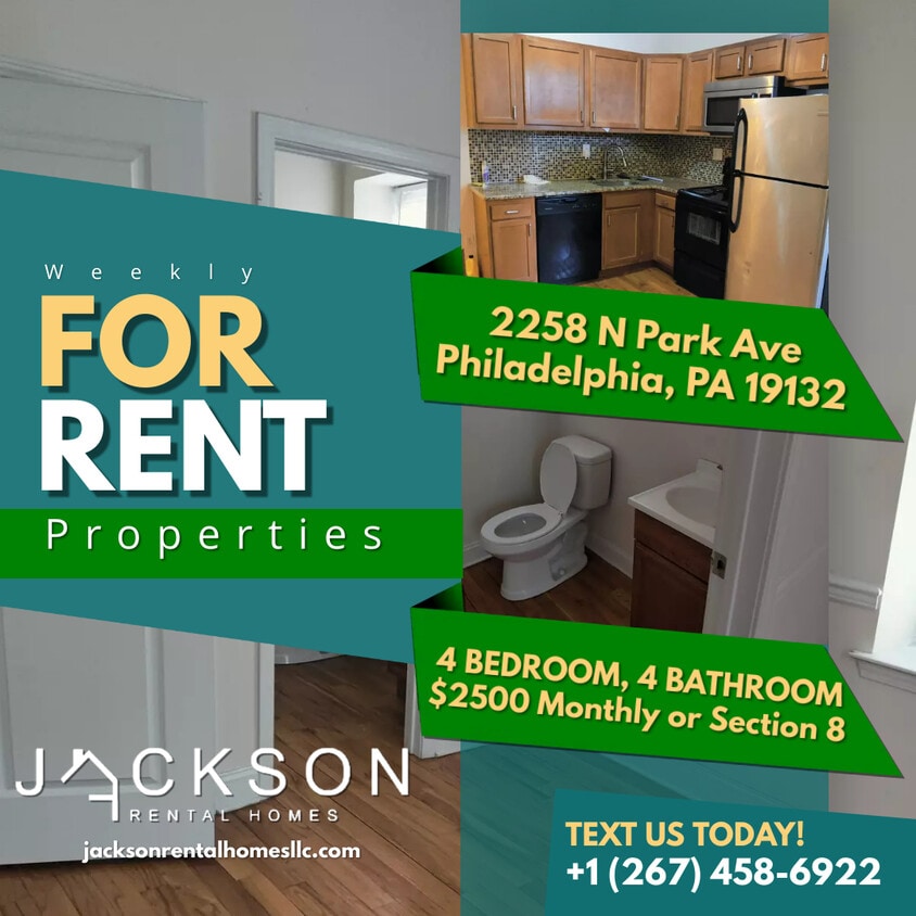 2258 N Park Ave, Philadelphia, PA 19132 House for Rent in