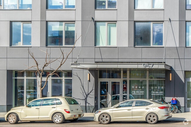 Building Entrance - The Alanza