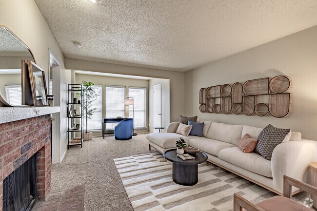 2 habitaciones, 2 baños - 1046 pies cuadrados Sala de estar - Highland Park