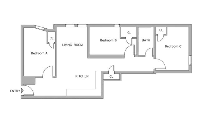 Foto del edificio - Private bedroom in 3 bed/1 bath Home