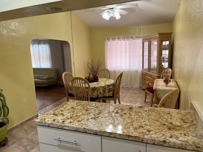 kitchen to dining room - 275 W 50th St