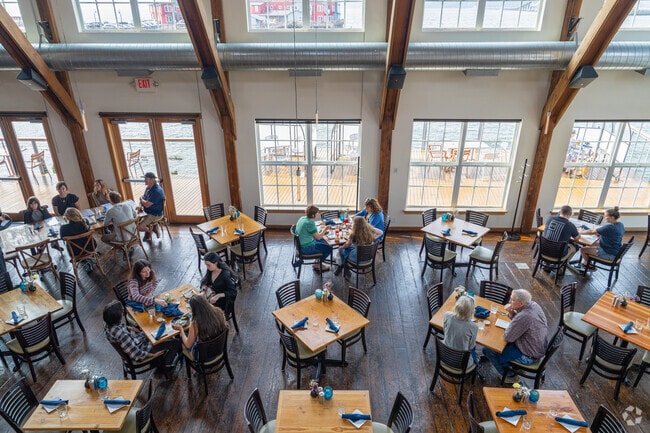 Bridgewater Bistro sits right on the Columbia River and offers local seafood entrees.