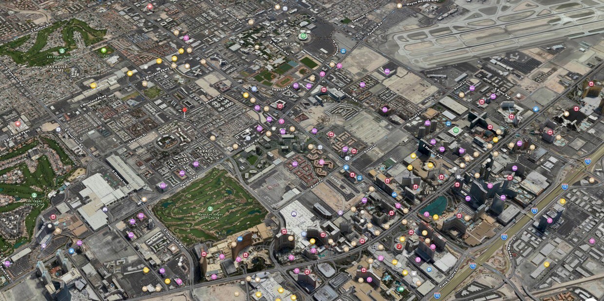 Aerial Photo - 757 E Twain Ave