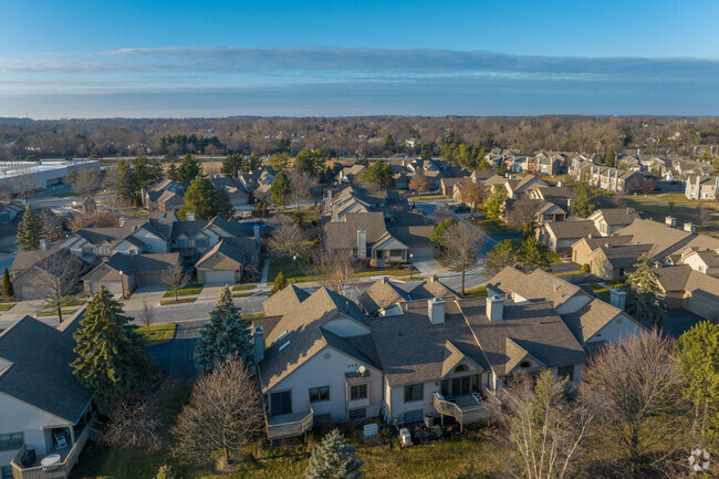 Aerial Photo - Oakbrook Villas