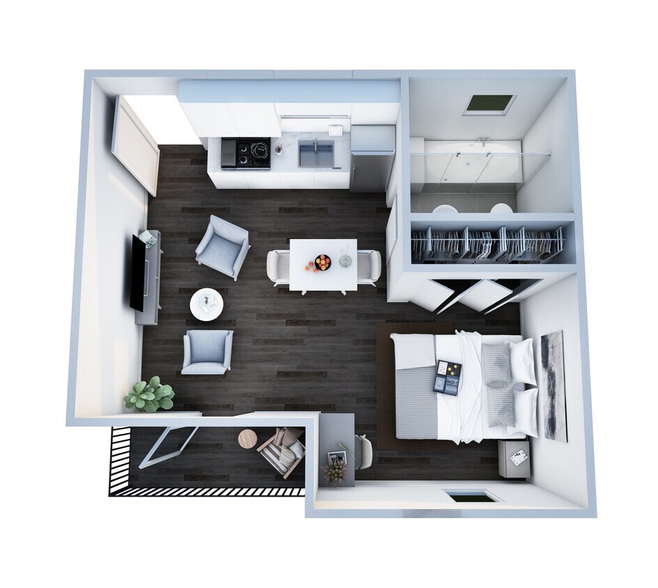 Plano de planta - Harbor View