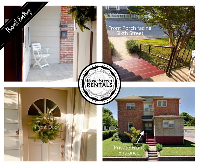 Private Front Entrance - 600 6th St