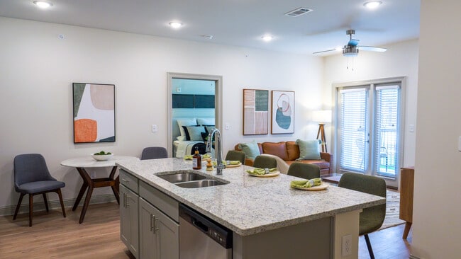 The Cedar: 2BR, 2BA -Kitchen - The Waters at West Village