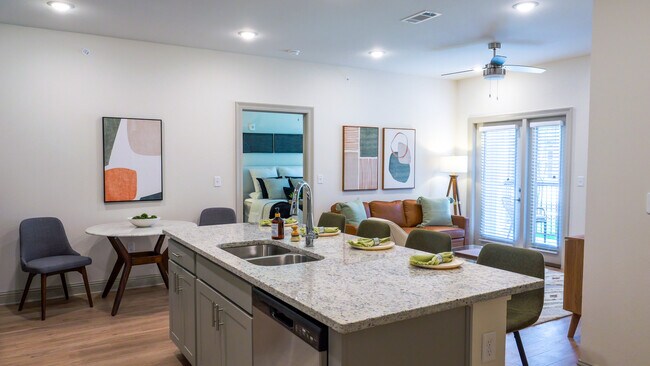 The Cedar: 2BR, 2BA -Kitchen - The Waters at West Village