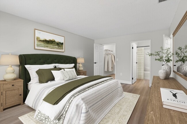 Step into comfort at Bay Ridge at Nashua Apartments, where modern design meets cozy living. Enjoy spacious bedrooms and stylish finishes that enhance your lifestyle. Don’t wait—schedule your tour today and find your perfect home! - Bay Ridge at Nashua Apartments