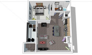 1 bedroom