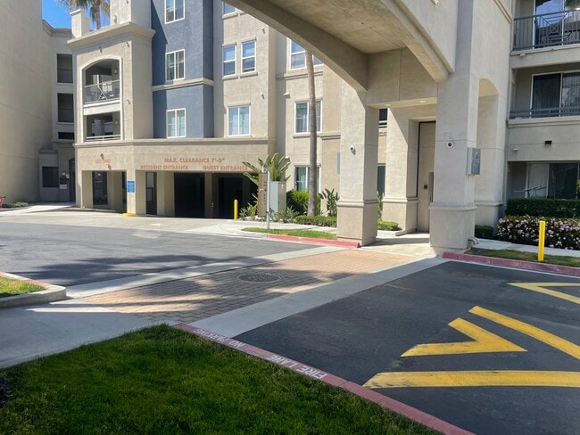 Entrance to parking structure - 1336 Scholarship