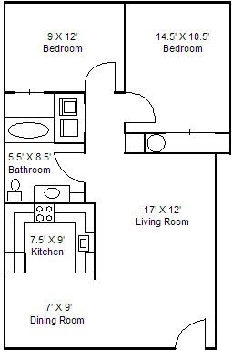 2x1 828 ft² - Ridgeland