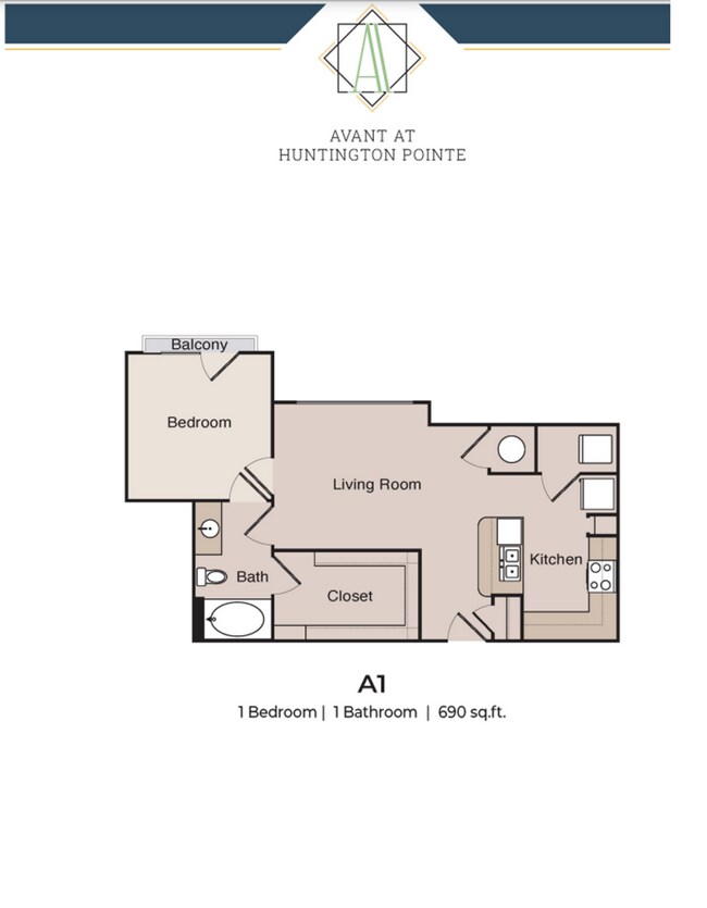 Foto del interior - Avant At Huntington Pointe