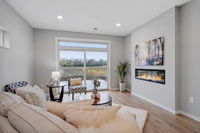 Living Room - The Preserve at Stone Gate