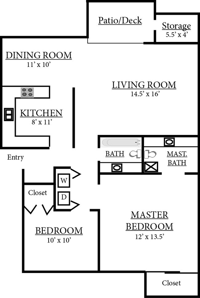Jennifer Anne Apartments Portland Or Floorplan Jennifer Anne Apartments