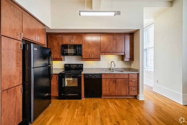 1BR, 1BA - 505SF - Kitchen - The Edison