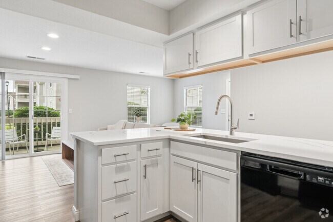 1 dormitorio, 1 baño - 737 pies cuadrados - Cocina - The Vista at Rocky Fork