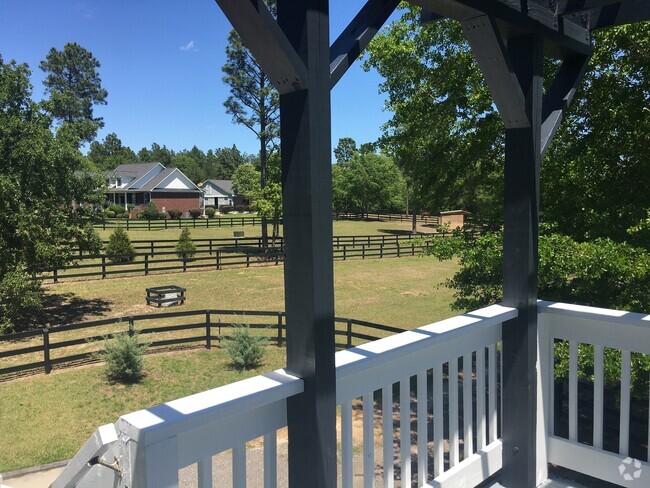 Pasture views from deck - 203 Three Runs Plantation Dr